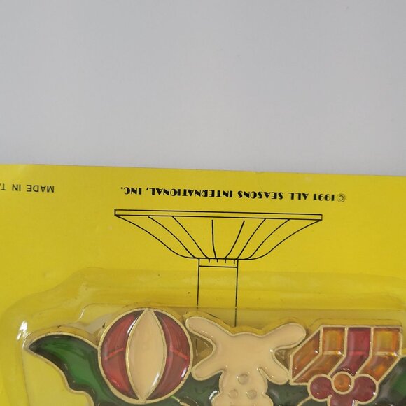 Tiffany Style Christmas Tree Chandelier Clip On Ornament All Seasons Internation - Picture 3 of 3